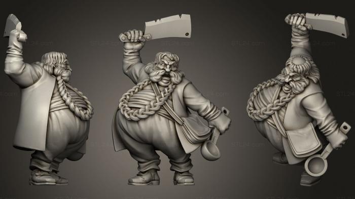 Military figurines (Bomb, STKW_0671) 3D models for cnc